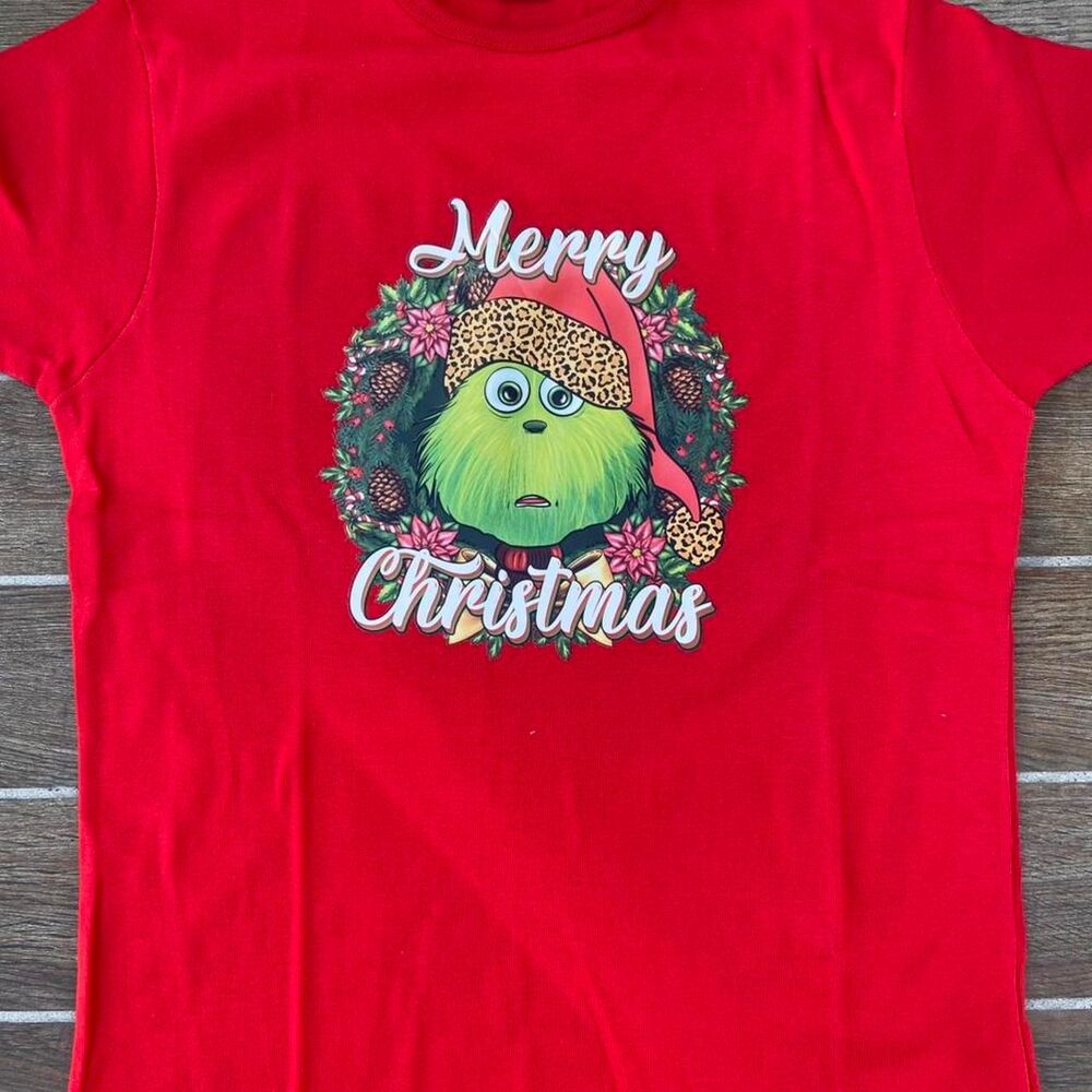 Grinch Christmas Red T-Shirt Life Authentic Appeal